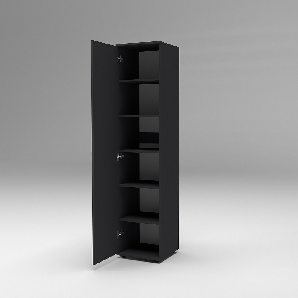 Пенал з полицями Ketrin К-2, Антрацит, 420/425/1880 Львів - фото 2