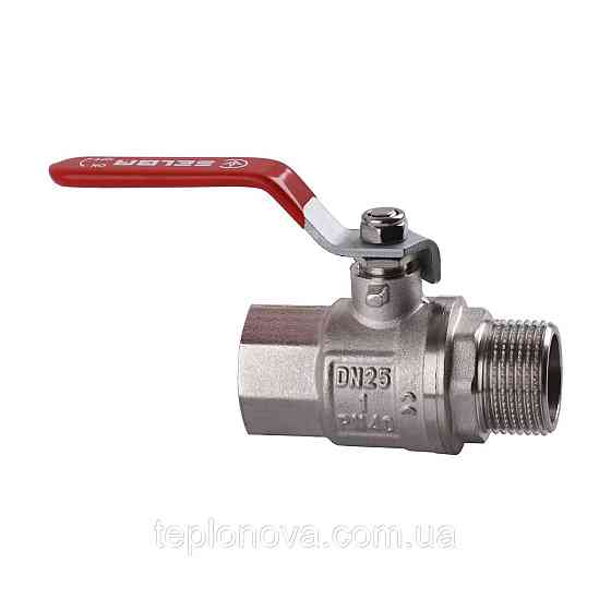 Кран кульовий прямий SELBA 1" НВ КР SL1505 Чернівці