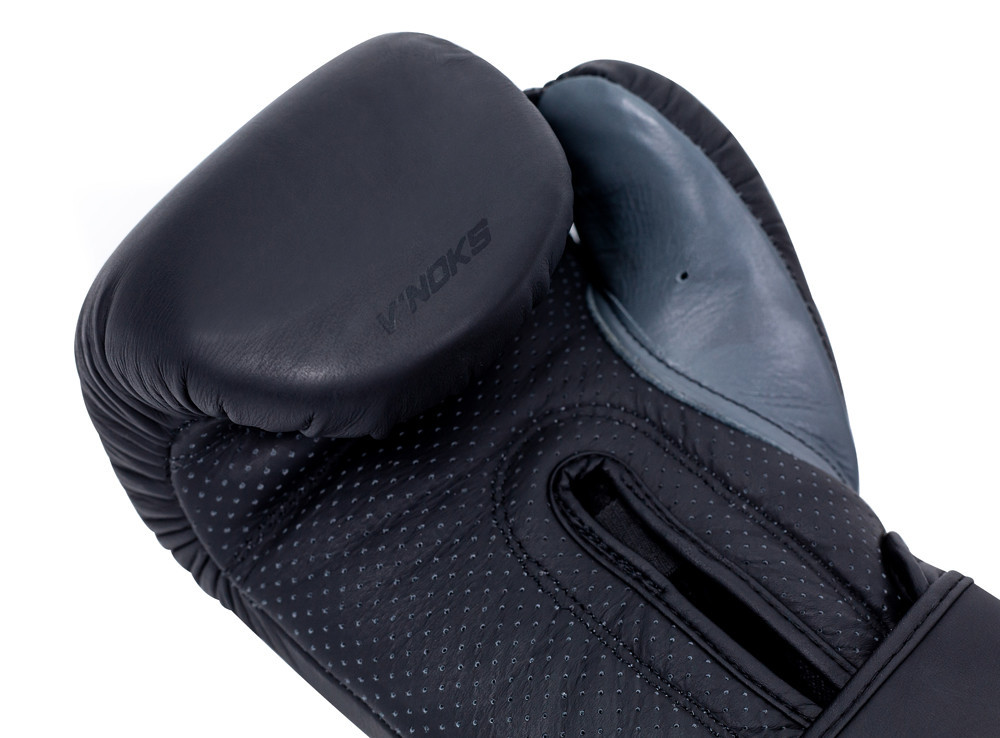 Рукавички боксерські для боксу та єдиноборств професійні з натуральної шкіри V`Noks Vi Venti 12 унцій Київ - фото 5