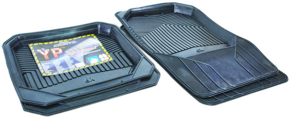 Килимки салону гумові універсальні,(YP-1) Дубно, к-т (4шт.) Київ - фото 2