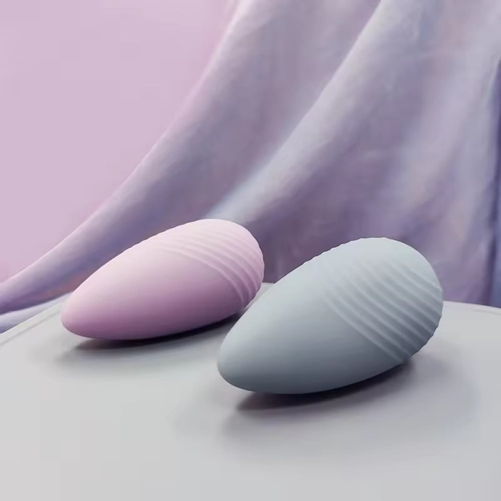 Вибратор для клитора с рельефом Sweet Em Velvet Lure, синий Sex Aura Киев - изображение 6