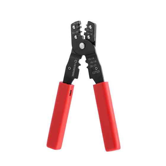 Кліщі INTERTOOL HT-7053 (0,08-5,0 мм) - для обтиску проводів Львів