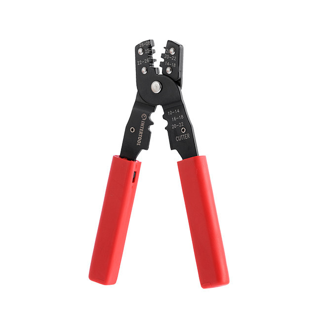 Кліщі INTERTOOL HT-7053 (0,08-5,0 мм) - для обтиску проводів Львів - фото 1