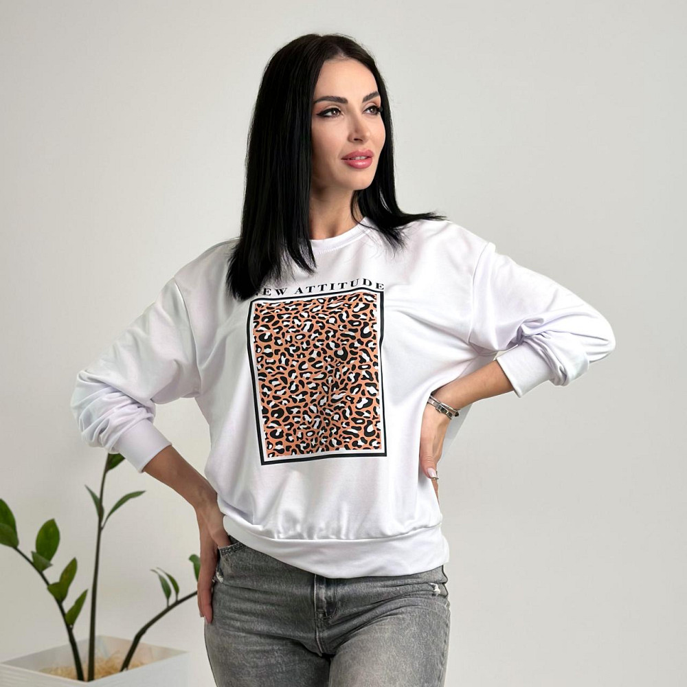 Женский демисезонный свитшот 