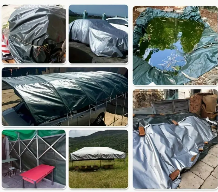 Тент 150 г/м2 Shadow 3 х 5 м тарпауліновий (Чіткий розмір) точна щільність тентів від дощу Дніпро - фото 9