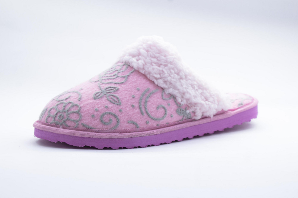 ДомашниеТапочки женские закрытые PaGo розовые Одесса - изображение 5