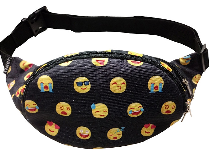 Сумка-бананка Tiger Moon Print Смайлы S207790 Киев - изображение 1