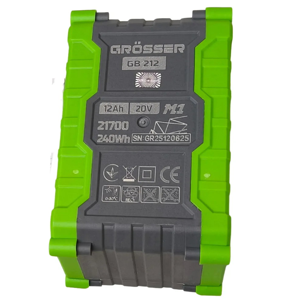 Акумуляторна батарея Grosser 12А GB 212 : 20V, 12Аh (G0348) Київ - фото 7