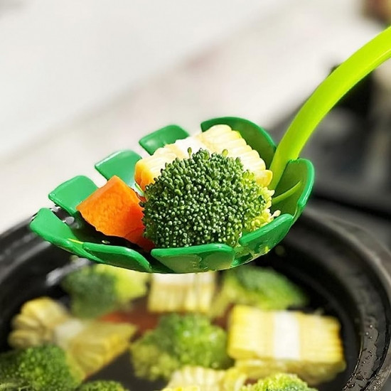 Ложка шумовка Листок Jungle Spoon для спагетти и салатов Винница - изображение 1