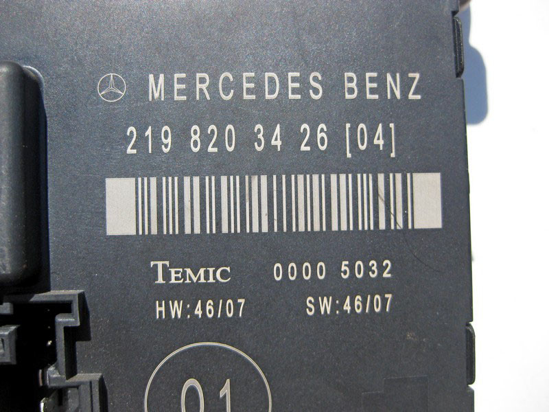 Mercedes-Benz  A2198203426 Блок керування задніх правих дверей CLS C219 Одесса - изображение 3