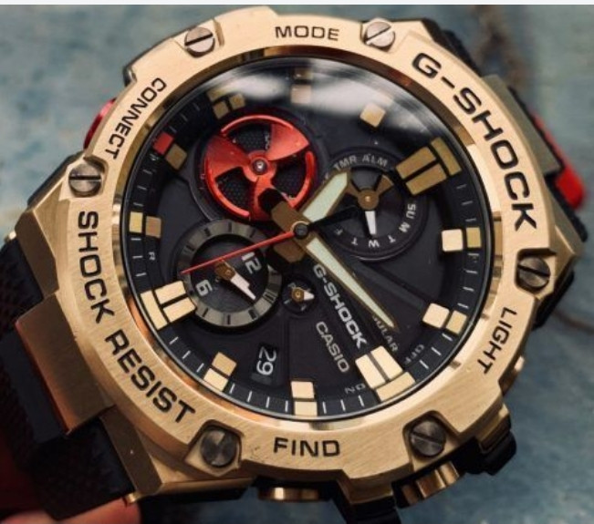 Часы Casio GST-B100RH-1A ! Оригинал! Фирменная гарантия 2 года! Киев - изображение 2