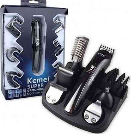 Профессиональная машинка Триммер для стрижки 11в1 Kemei KM 600. Киев