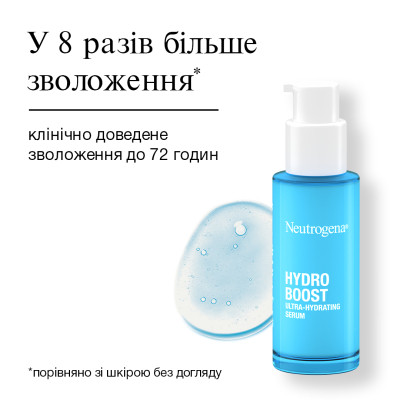 Сироватка для обличчя Neutrogena Hydro Boost Ультразволожувальна 30 мл (3574661774626) Вінниця - фото 4
