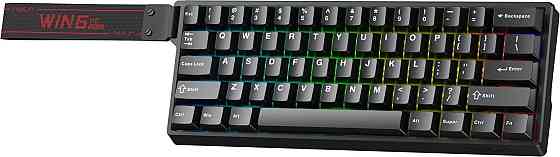 Клавіатура Aula WIN60 HE Magnetic Switch Black (6978080504029) ( 15218 ) Харків