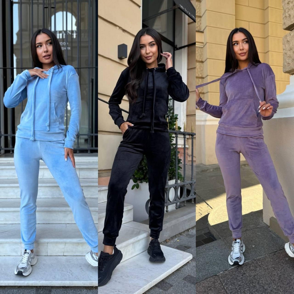 Женский  велюровый спортивный костюм. 42-52р Киев - изображение 2