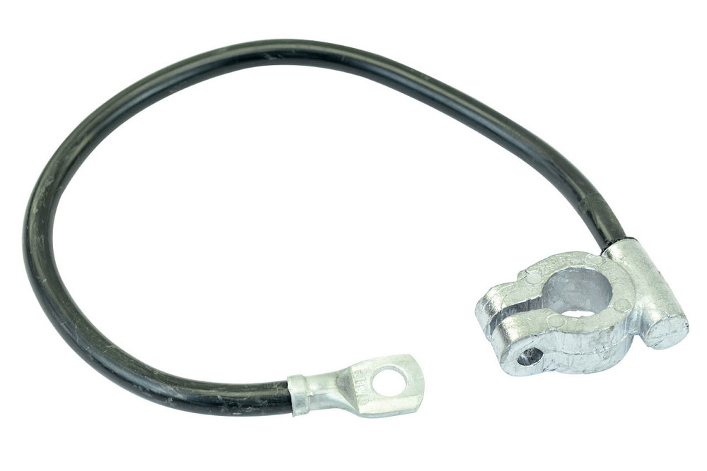 Клеммы с проводом (-) 40 см АКБ Мукачево - изображение 1