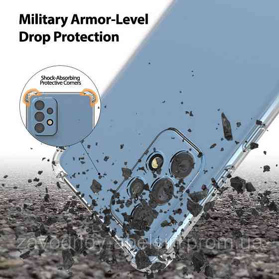 Samsung A52 A525 прозорий чохол захист камери Одеса