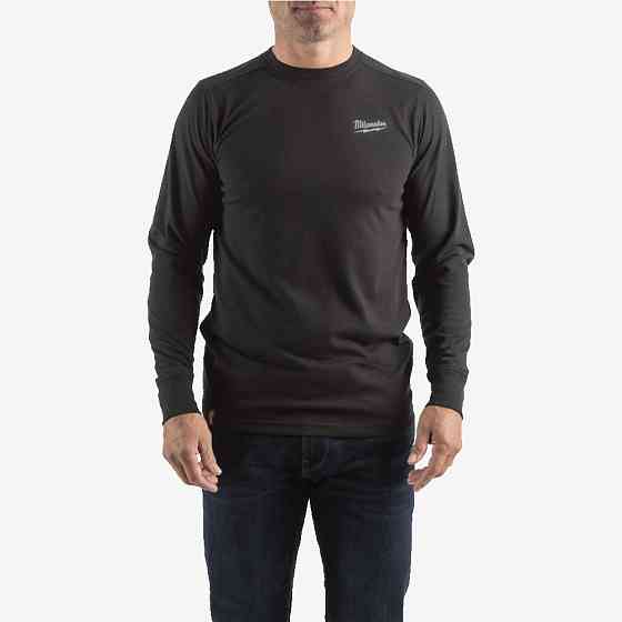 Футболка MILWAUKEE HTLS легка с длинным рукавом, чорная, размер XL Одеса