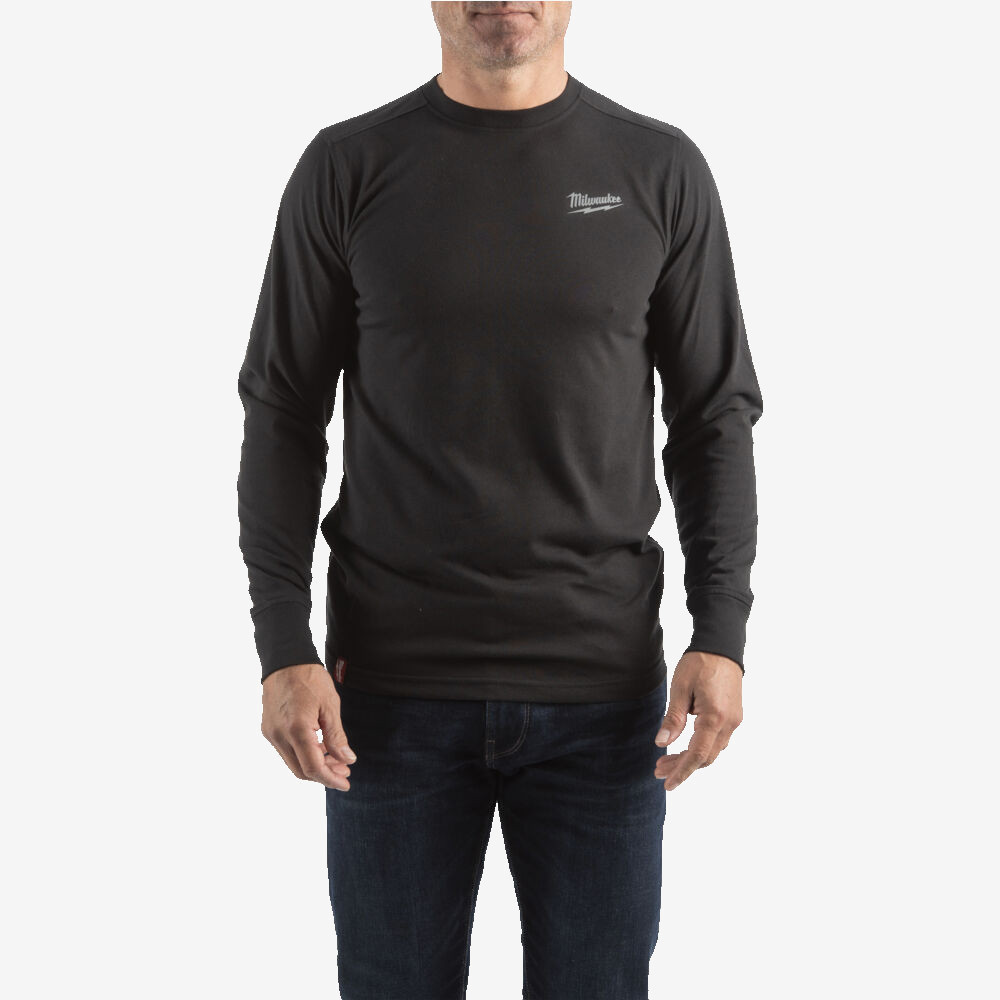 Футболка MILWAUKEE HTLS легка с длинным рукавом, чорная, размер XL Одеса - фото 1