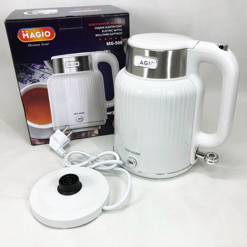 Електрочайник з автоматичним вимкненням при закипанні, Стильний електричний чайник VJ-96 Івано-Франківськ - фото 8