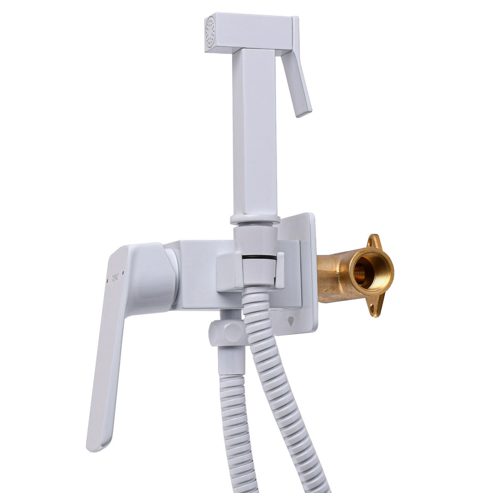 Змішувач гігієнічний TOPAZ LEXI TL 21106-H57-W (000027403) Київ - фото 2