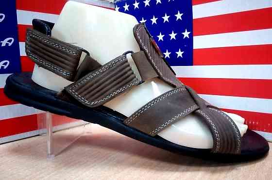 Мужские кожаные сандалии Adidas Киев