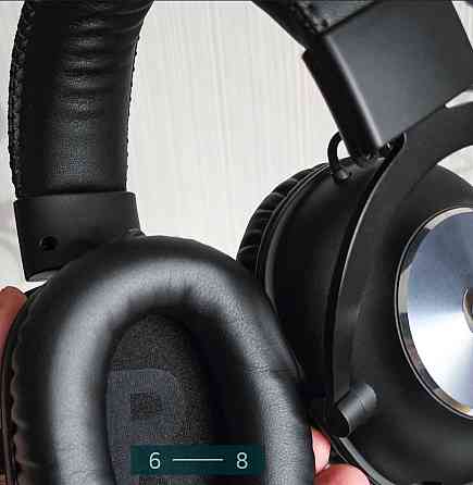 Игрові навушники, гарнітура Logitech G Pro X Wireless LIGHTSPEED Black Київ