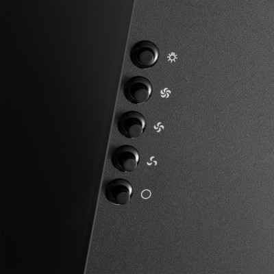 Вытяжка кухонная Pyramida NVX 60 (800) B BL Винница - изображение 4