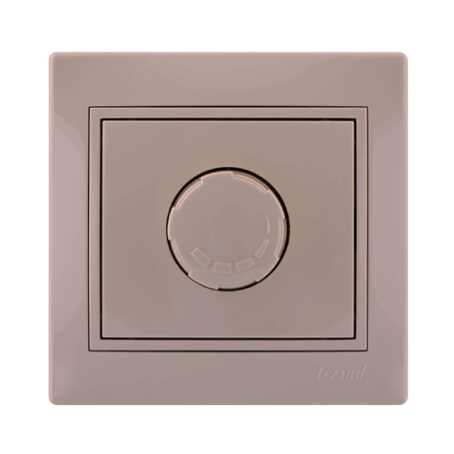 MIRA крем Вимикач диммерний 500W з фільтром зі вставкою Лезард Житомир