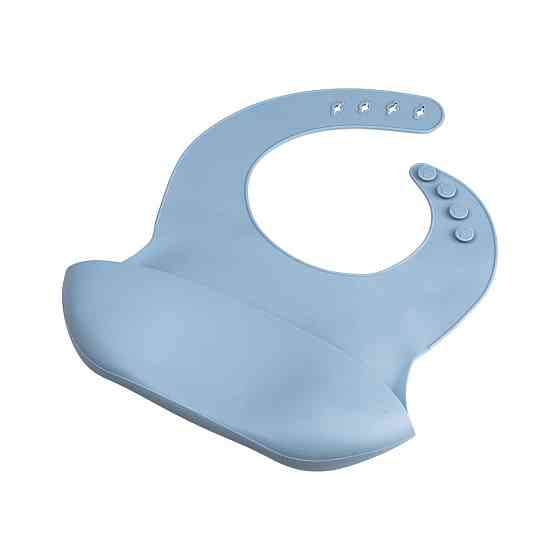 Дитячий набір силіконового посуду 7 предметів Синій HP34546BL Коломыя