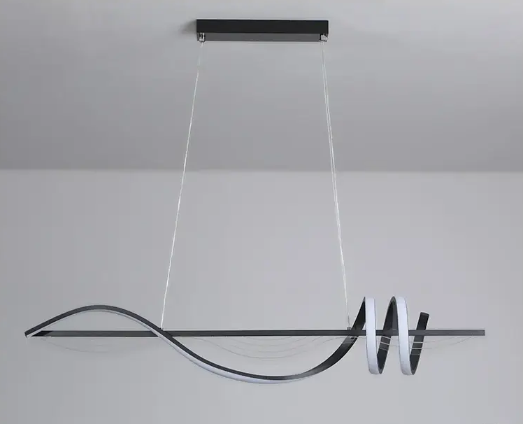 Светодиодная люстра Меч PJ910 (100см) Черная Винница - изображение 2