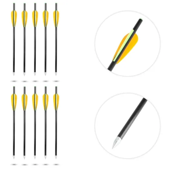 Стекловолоконные стрелы inSPORTline Frankson 34 см - 10 шт Киев