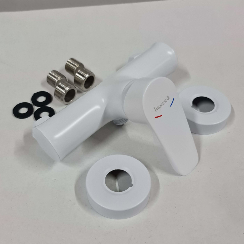 Змішувач для душу IMPRESE VACLAV (f03306403AA) білий Київ - фото 2