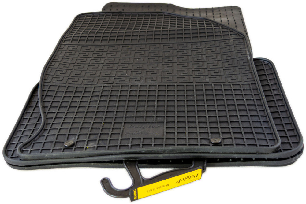 Килимки салону гумові Mazda 6 08-13, к-т (4шт.) Київ - фото 1