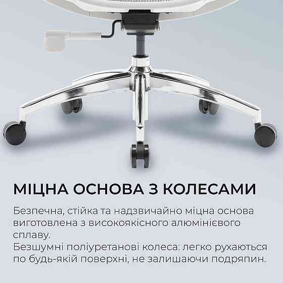 Крісло офісне Sihoo Doro S100 Mesh White (S100-M302) ( 24960 ) Харків