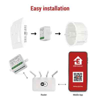 Модуль управління розумним будинком EMOS Smart Garage Door Control Module H5111 WiFi (H5111) Вінниця