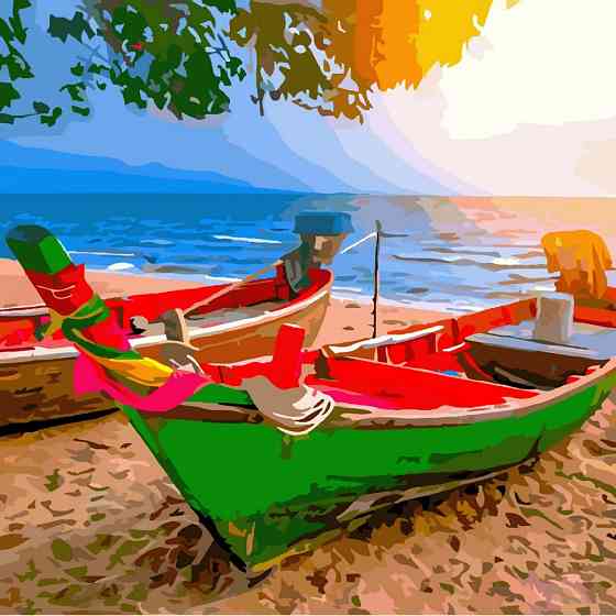 Картина за номерами. Art Craft "На узбережжі Таїланду" 40 * 40 см 10515-АС Вінниця