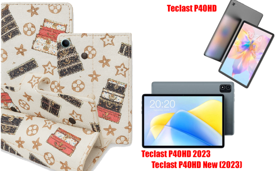 Книга-трансформер для планшета Teclast P40HD, P40HD 2023, P40HD New 2023, цвет Black Lyi White Киев