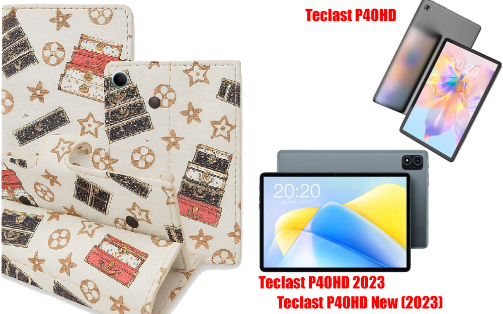 Книга-трансформер для планшета Teclast P40HD, P40HD 2023, P40HD New 2023, цвет Black Lyi White Киев - изображение 1