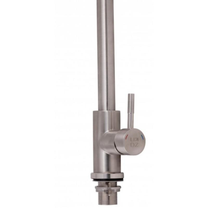 Смеситель для кухни Lidz Aria 015FL с выдвижным изливом (k35) LDARI015FLNKS34945 Nickel Харьков - изображение 4