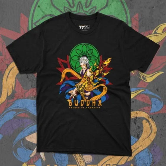 Футболка для подростка мальчика с принтом Record of ragnarok Будда 2 Размер 160 Anime10575 Днепр