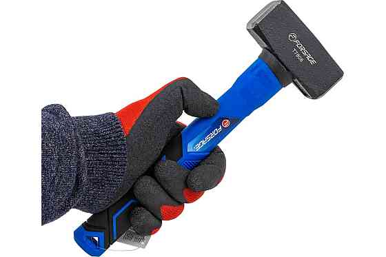 Кувалда, 800 г, фібергласова гумова ручка Forsage F-T7808 Одеса