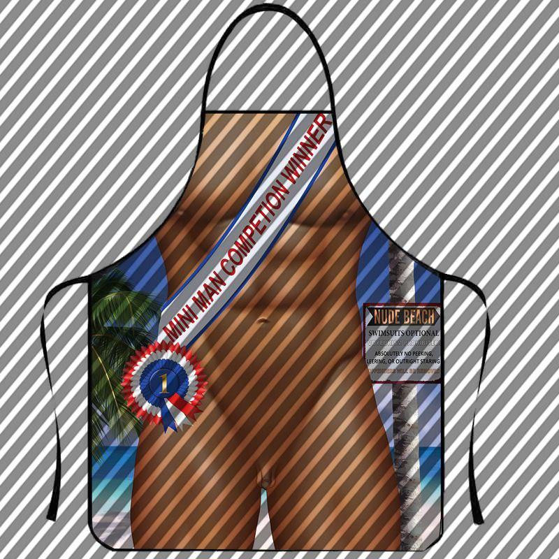 Прикольный фартук для мужчин Mini man для гриля и кухни Киев - изображение 3