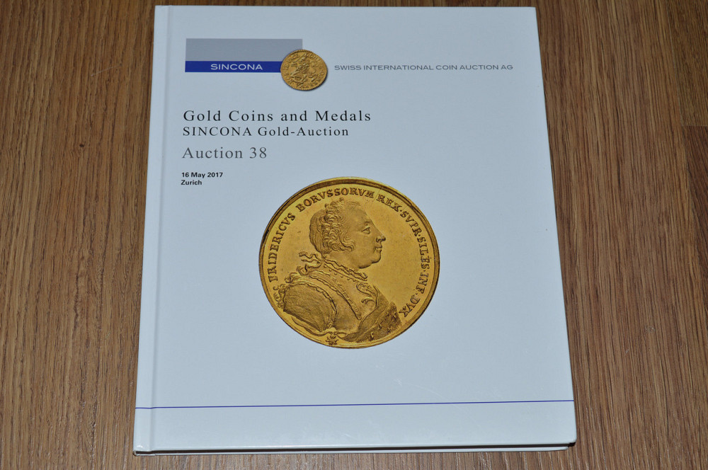 Каталог Аукціонний Sincona --Швейцарія-Мау 2017-тверда палітурка. Аукціон 38 Полтава - фото 1