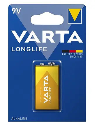 Батарейка Varta Крона Alkaline LONGLIFE KOD-5423 ( 1604A-9V) Київ