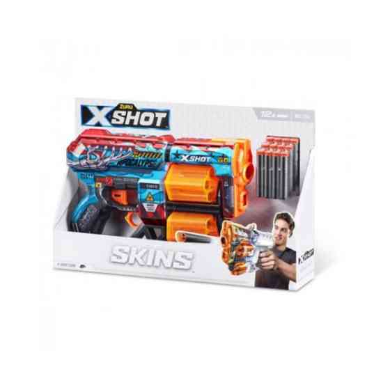 Швидкострільний бластер X-Shot Skins Dread Apocalypse 12 патронів (36517G) Харків