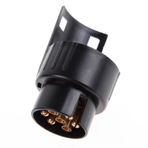 Перехідник з 7pin розетки автомобіля на 13pin штекер прицепа, адаптер фаркопа Вінниця - фото 1