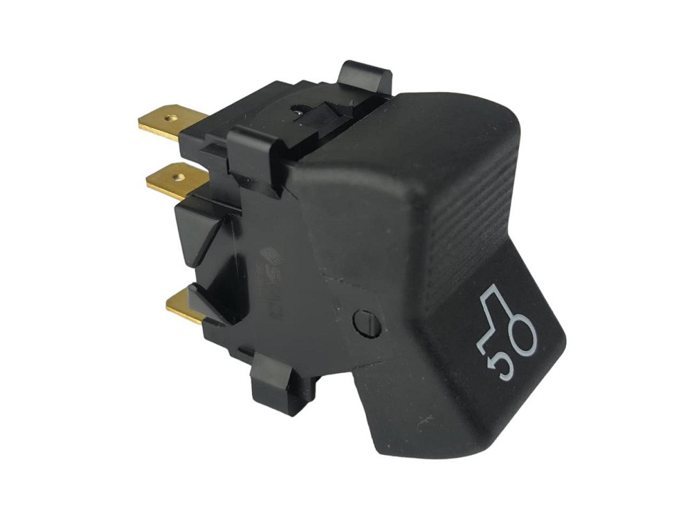 Кнопка переднего ведущего моста МТЗ (3 контакта) (клавиша) Мукачево - изображение 1