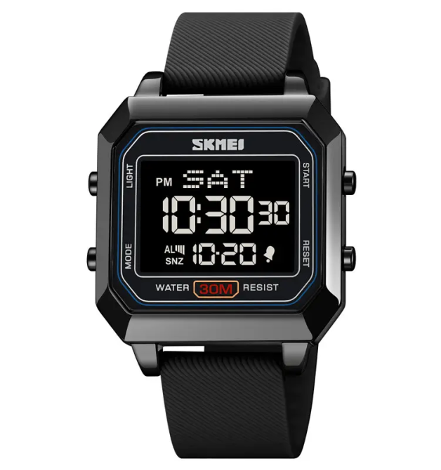 Часы мужские спортивные наручные Skmei 2150 Черный Винница - изображение 2
