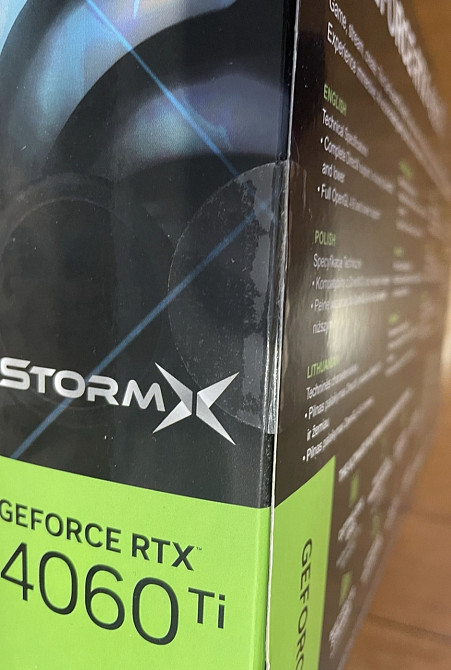 Видеокарта: Mini - ITX Palit StormX Nvidia GeForce RTX4060Ti 8GB. Киев - изображение 6